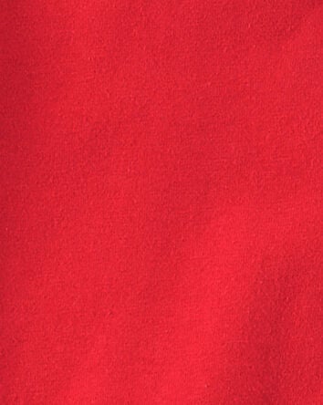 Toddler Solid Short-Sleeve Pocket Tee - Red, 