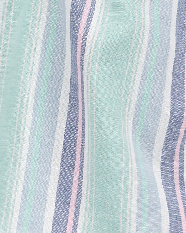 Blue Baby 3Piece Bubble Shorts Set