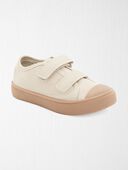 Ivory - Toddler Recycled Canvas Slip-On Sneaker