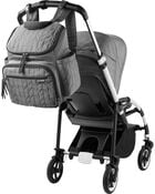 Forma Backpack Diaper Bag - Grey, image 7 of 10 slides