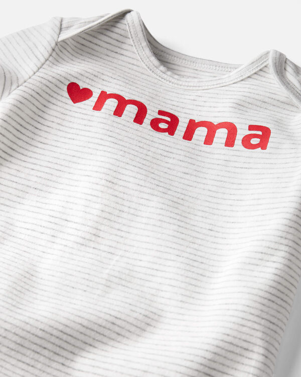 Baby Organic Cotton Mama Bodysuit