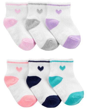 Baby 6-Pack Crew Socks, 