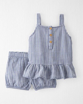 Toddler 2-Piece Organic Cotton Gauze Set, 