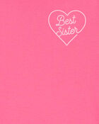 Toddler Best Sister Graphic Tee, image 2 of 2 slides