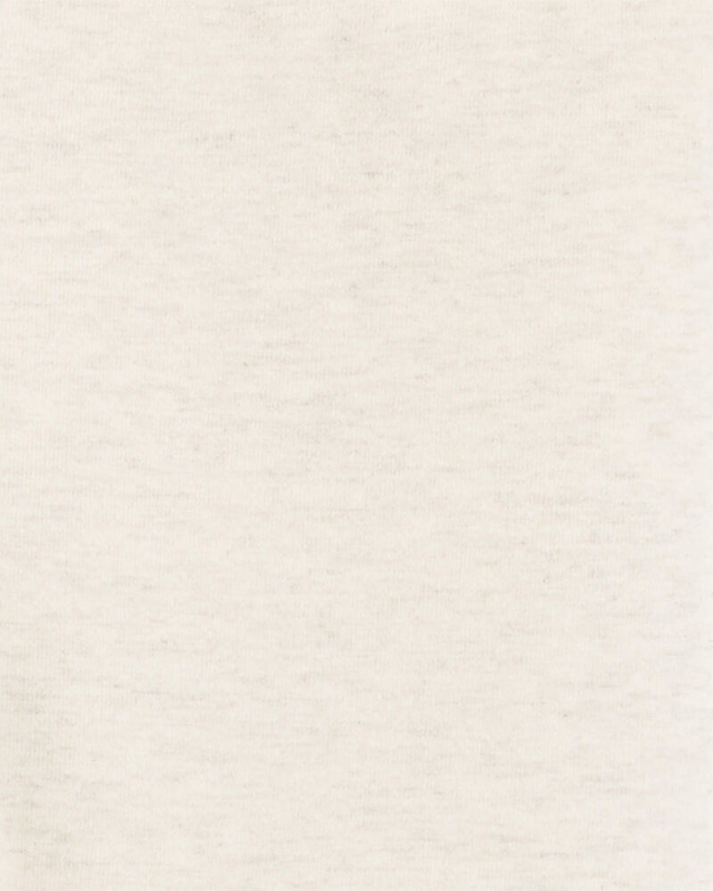 Kid High-Rise Twisted-Hem Pants - Cream, image 4 of 5 slides