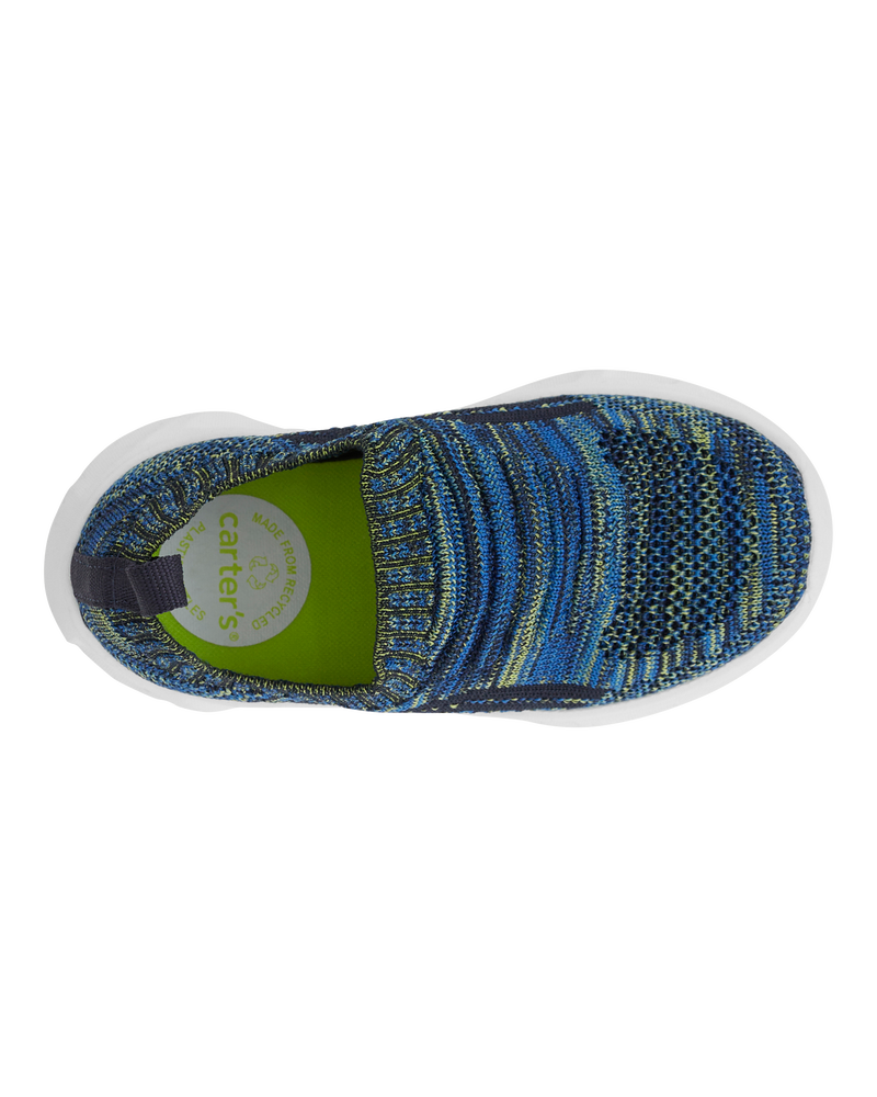 Toddler Light-Up Recycled Knit Slip-On Shoes, image 5 of 8 slides