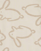 Kid 2-Piece Bunny 100% Snug Fit Cotton Pajamas, image 2 of 3 slides