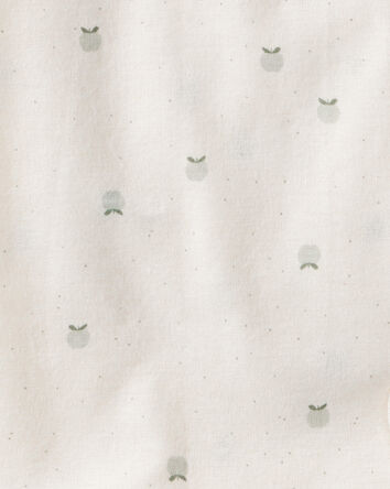 Baby Girl 4-Pack Fruit Print Receiving Blankets, 