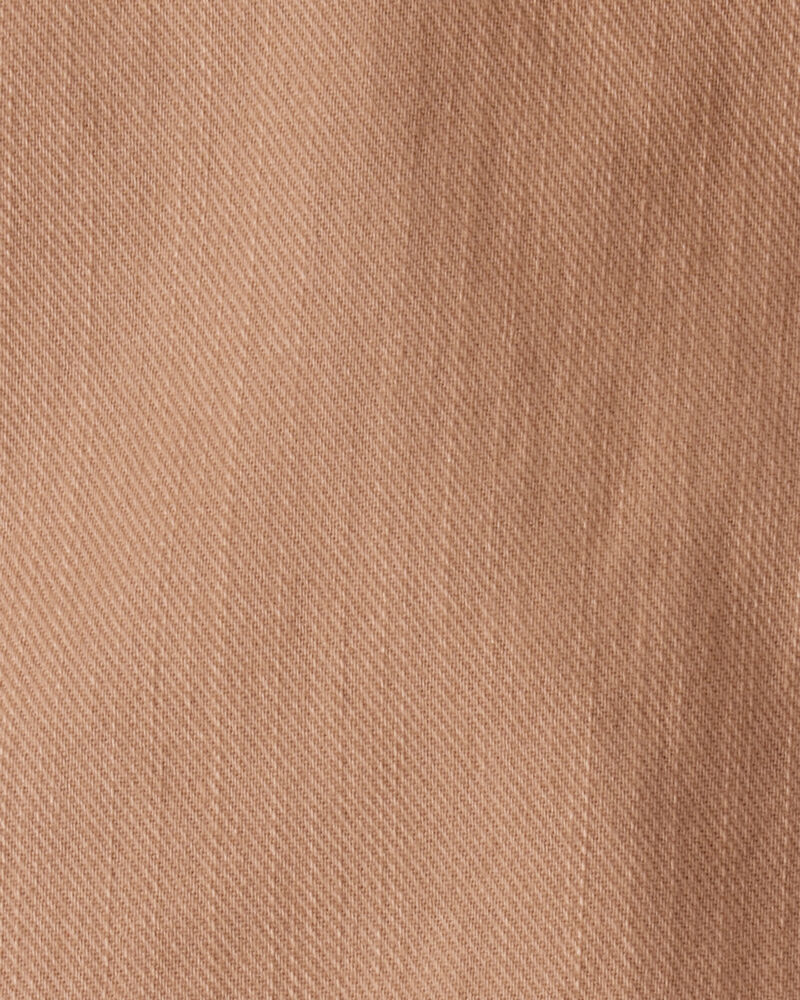 Toddler Girl 100% Cotton Skort - Brown, image 4 of 6 slides