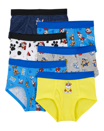 Toddler 6-Pack PAW Patrol Cotton Briefs Underwear, 