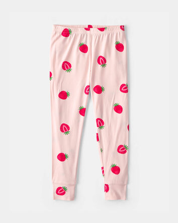 Baby Girl Strawberry PurelySoft 2-Piece Pajama Set - Pink, 