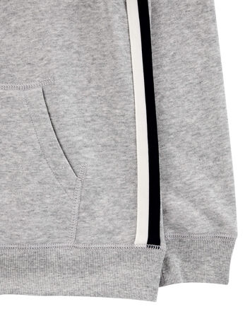 Zip-Up Fleece Hoodie, 