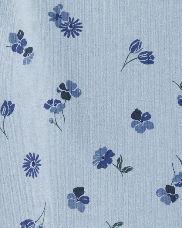 Blue Baby Floral Bodysuit | carters.com