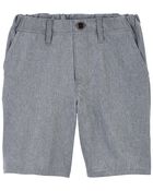 Kid 3-Pack Lightweight Uniform Shorts in Quick Dry Active Poplin, image 2 of 2 slides