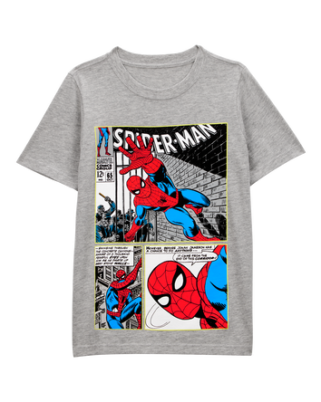 Kid Marvel™ Spider-Man Short-Sleeve Graphic Tee - Grey, 