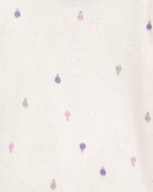 Baby 2-Piece Long-Sleeve Tee & Coverall Set - Purple, image 5 of 6 slides