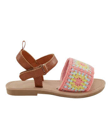 Toddler Crochet Sandals, 