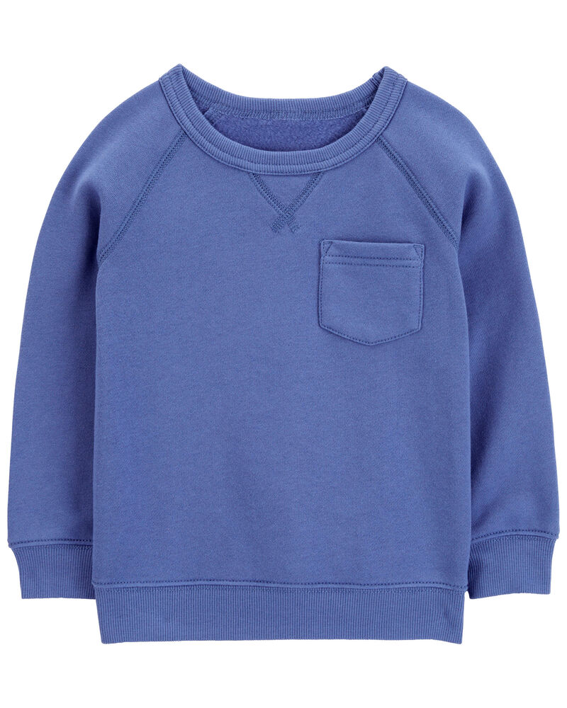 Toddler Long-Sleeve Fleece Pullover, image 1 of 3 slides