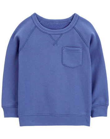 Toddler Long-Sleeve Fleece Pullover, 