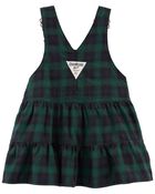 Baby Plaid Jumper Dress, image 2 of 4 slides