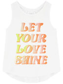 Ivory - Kid Active Tank In BeCool™ Fabric