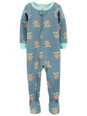 Blue - Toddler 1-Piece Star Wars™ 100% Snug Fit Cotton Footie Pajamas