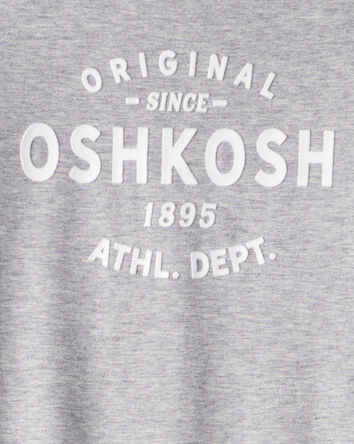 Kid Jersey OshKosh Logo Long-Sleeve Shirt - Grey, 