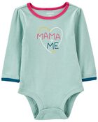 Baby Mama Long-Sleeve Bodysuit, image 1 of 3 slides