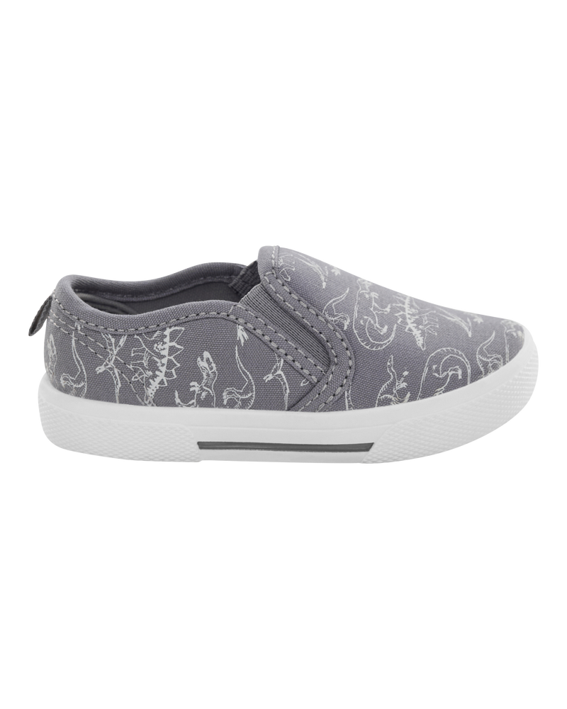 Toddler Dinosaur Slip-On Sneakers, image 2 of 7 slides