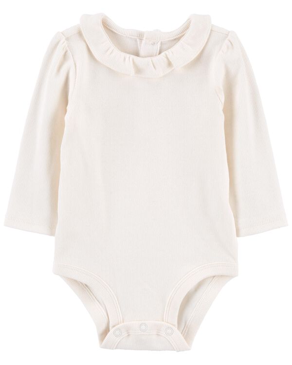 Red/White Baby 2Piece Collared Bodysuit & Plaid Dress Set