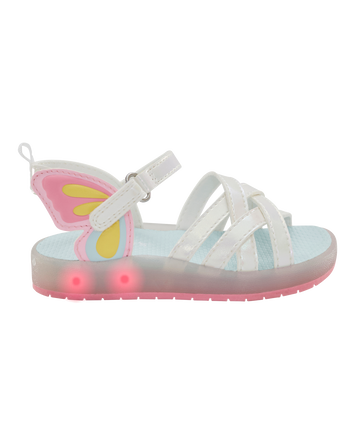 Toddler Butterfly Light-Up Sandal, 