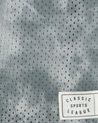 Kid Active Tie Dye Mesh Tank - Grey, image 2 of 3 slides