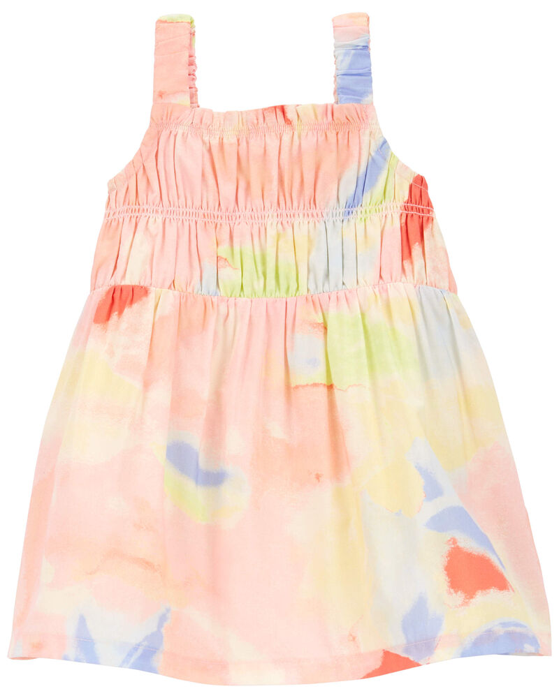 Baby 2-Piece Smocked Dress & Cardigan Set, image 2 of 7 slides