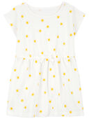 White - Toddler Sun Jersey Dress