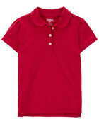 Toddler Jersey Uniform Polo, image 1 of 3 slides