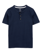 Kid Short-Sleeve Henley Tee, image 1 of 3 slides