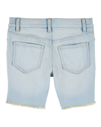 Kid Mid-Length Iconic Denim Short - Splash Wash, 