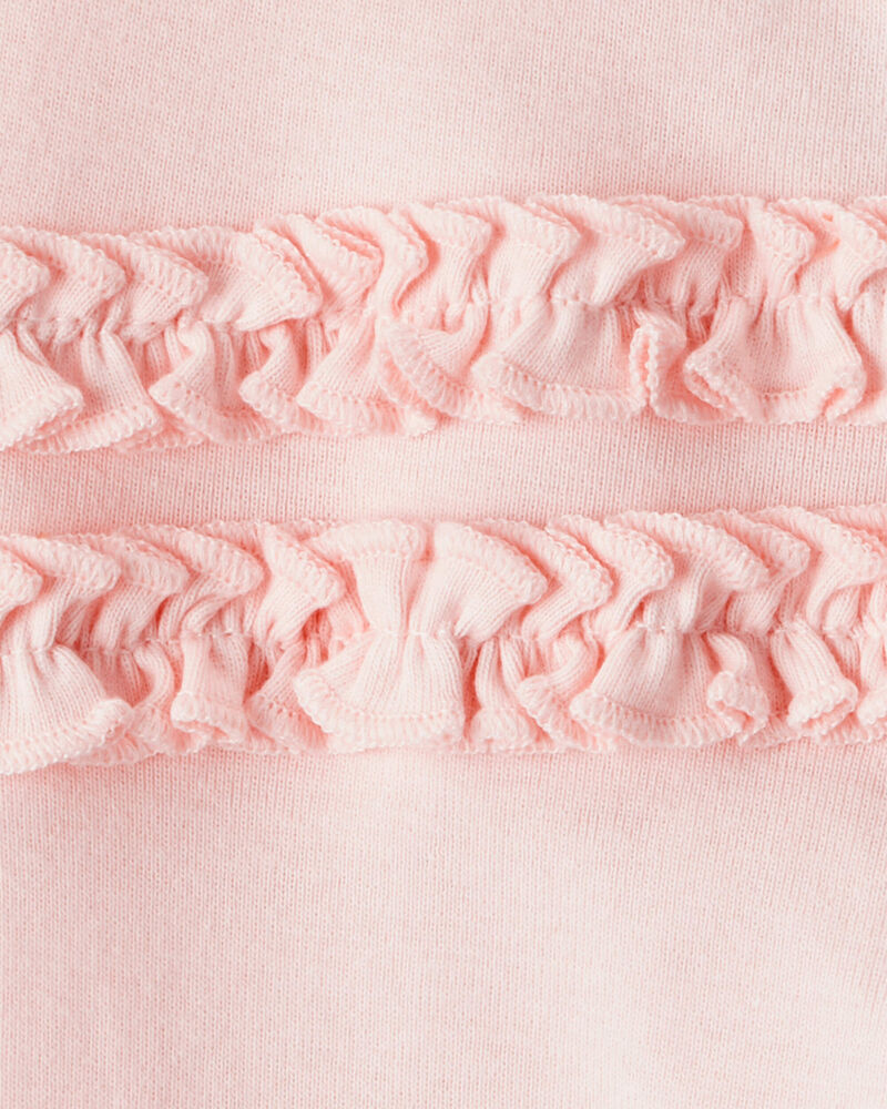 Baby 2-Pack Pull-On Pants - Pink/Floral, image 4 of 6 slides