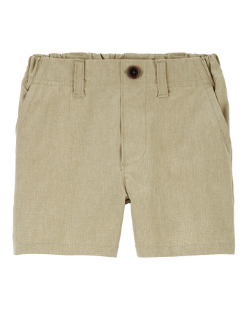 Toddler 3-Pack Lightweight Uniform Shorts in Quick Dry Active Poplin, 
