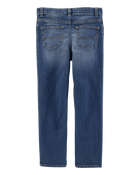 Kid Medium Blue Wash Straight-Leg Jeans, image 2 of 6 slides