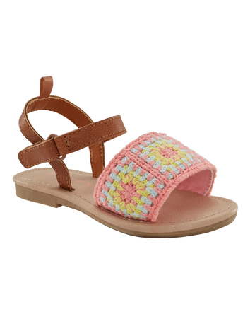 Toddler Crochet Sandals, 