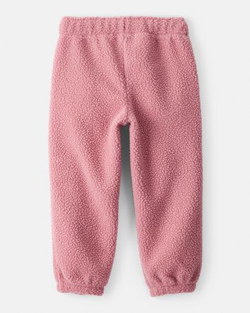 Toddler Girl Cozy Joggers - Pink, 