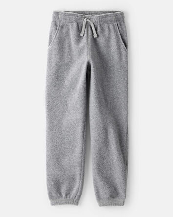 Boys Fleece Joggers - Grey, 