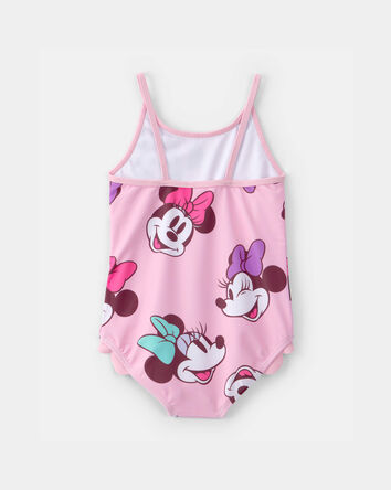Toddler Girl 1-Piece Disney&copy; Minnie Mouse Swimsuit - Pink, 