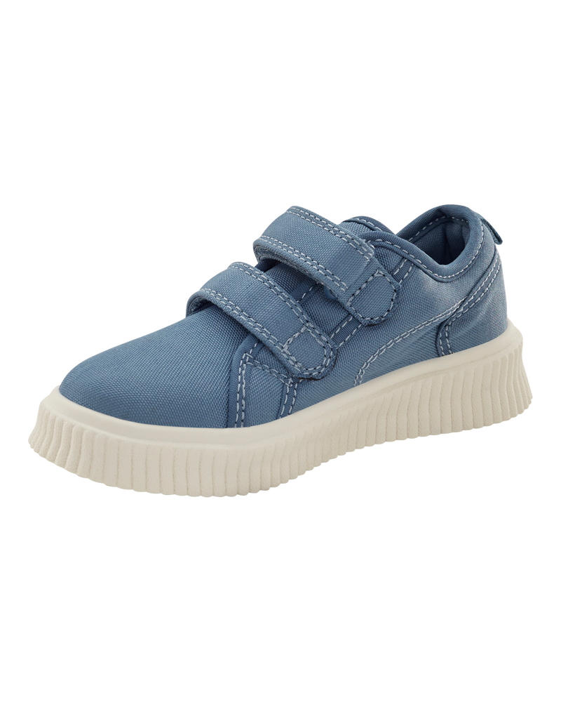 Toddler Canvas Sneakers - Blue, image 7 of 7 slides