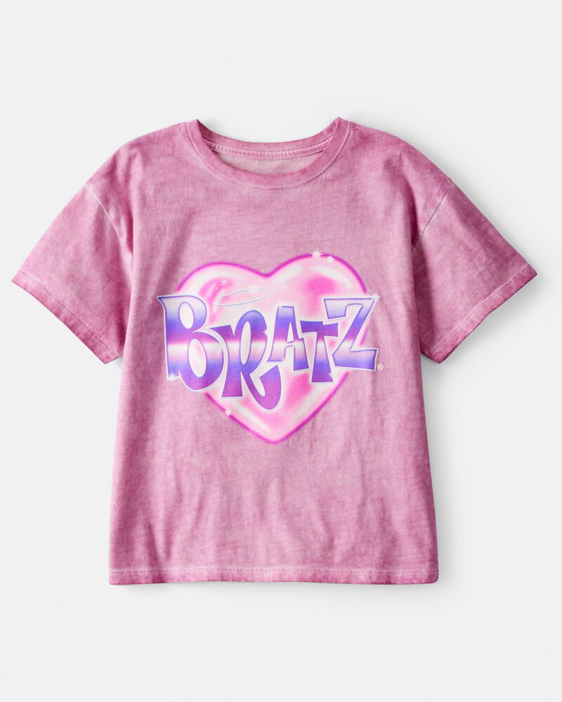 Kid Bratz Short-Sleeve Graphic Tee - Pink, image 1 of 4 slides
