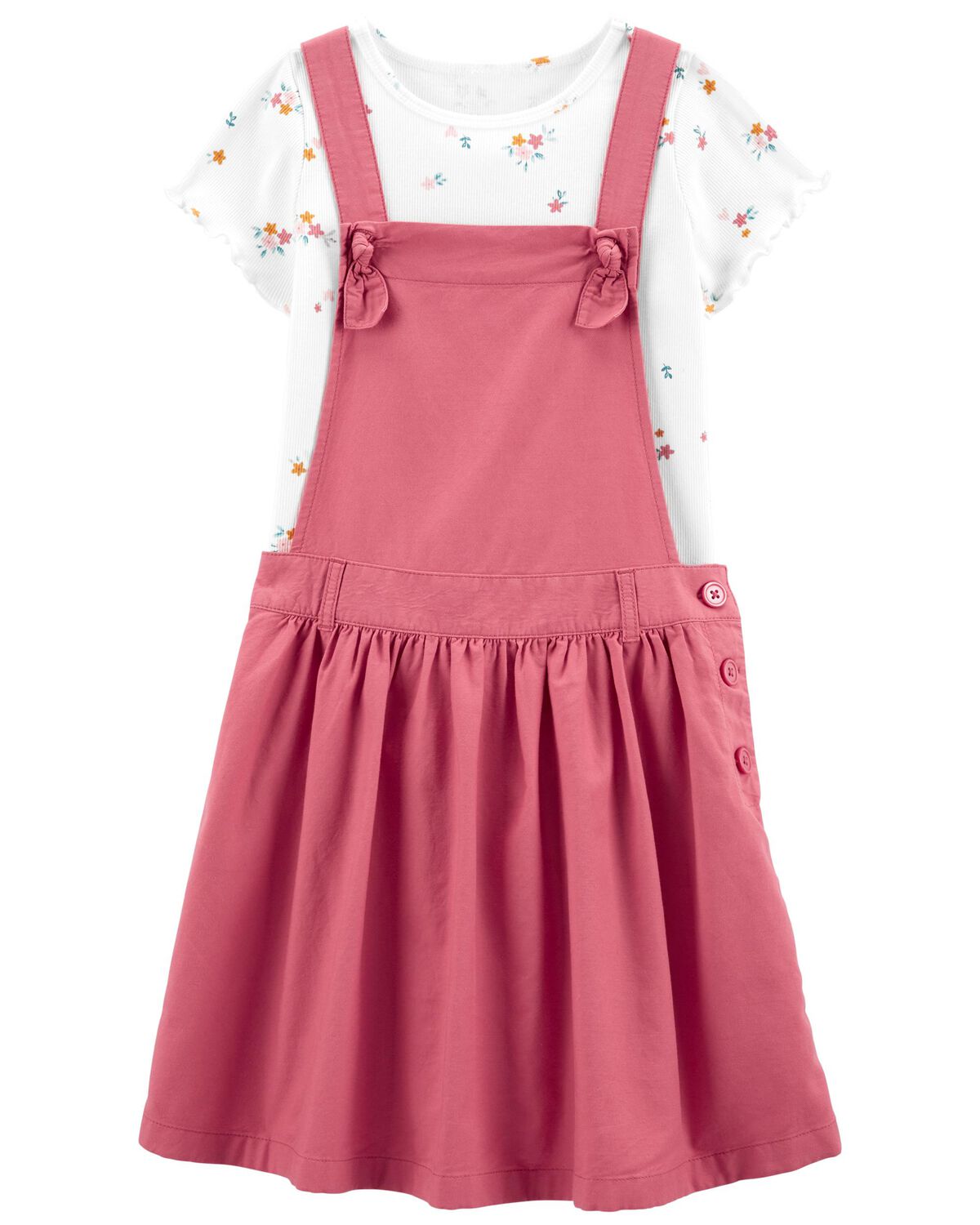 Multi Kid 2Piece Tee & Skirtall Set