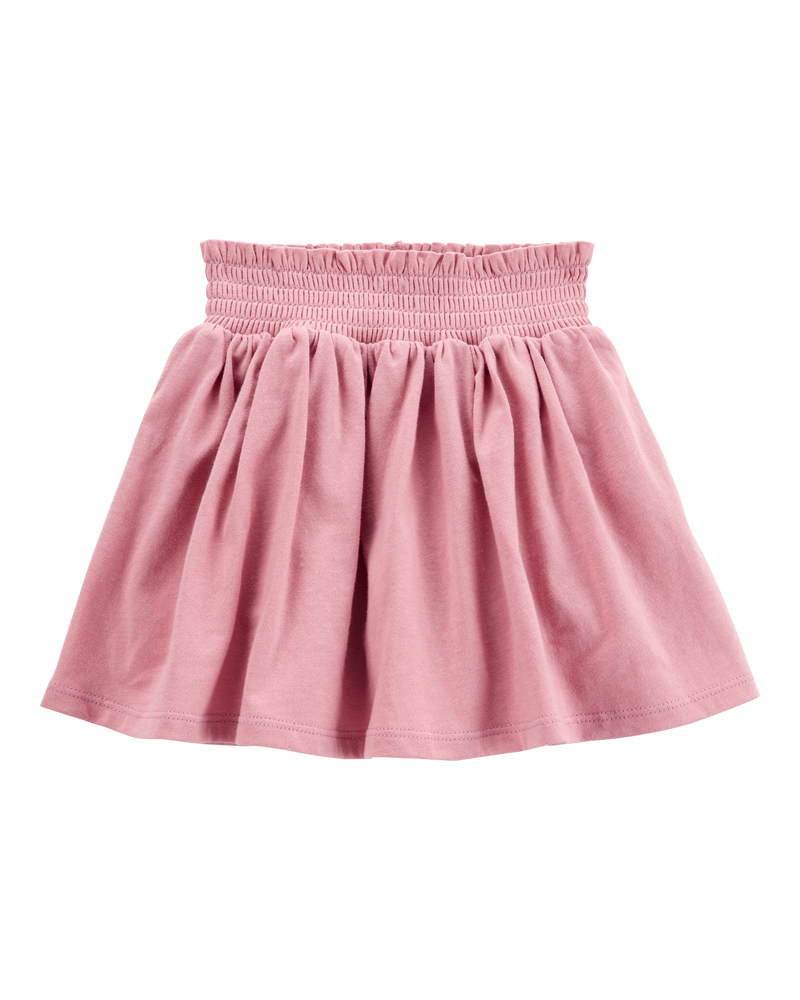 Toddler Pull-On Skort - Pink, image 1 of 6 slides