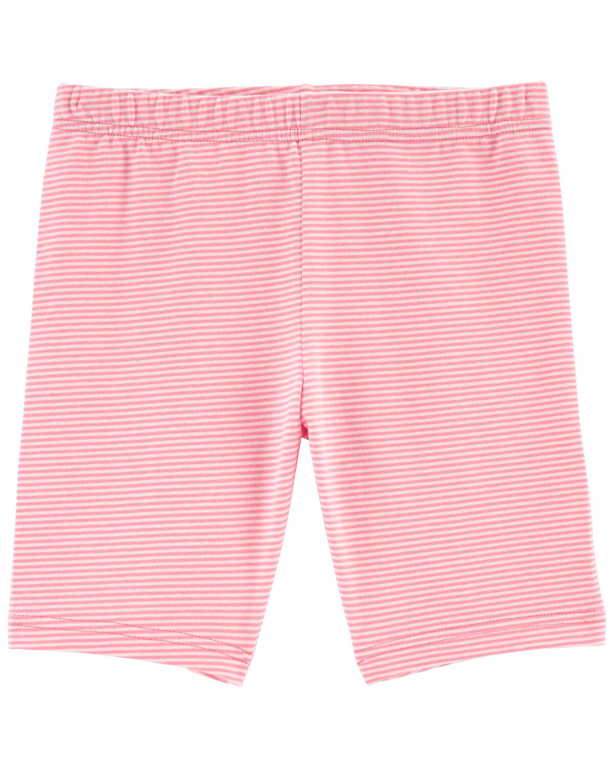 Pink Kid Striped Bike Shorts | carters.com