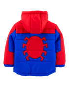 Toddler Spider-Man Puffer Jacket, image 3 of 4 slides